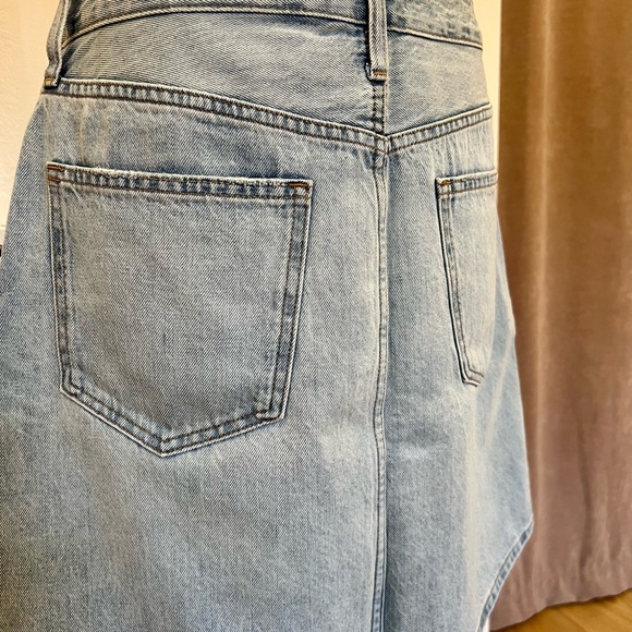 Madewell A-Line Denim Skirt - Picture 5 of 6